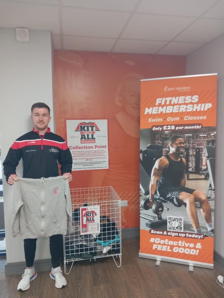Sportswear and Clothing Donation Drive - sportscotland the