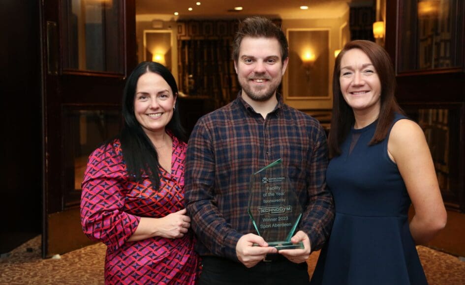 Scottish Leisure Network Group - Facility of the Year win